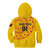 Angola Football Kid Hoodie Go Palancas Negras Yellow Version - Wonder Print Shop