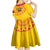 Angola Football Kid Short Sleeve Dress Go Palancas Negras Yellow Version - Wonder Print Shop