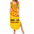 Angola Football Summer Maxi Dress Go Palancas Negras Yellow Version - Wonder Print Shop