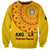 Angola Football Sweatshirt Go Palancas Negras Yellow Version - Wonder Print Shop