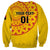 Angola Football Sweatshirt Go Palancas Negras Yellow Version - Wonder Print Shop