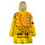 Angola Football Wearable Blanket Hoodie Go Palancas Negras Yellow Version - Wonder Print Shop