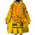 Angola Football Wearable Blanket Hoodie Go Palancas Negras Yellow Version - Wonder Print Shop