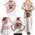 Angola Football Family Matching Summer Maxi Dress and Hawaiian Shirt Go Palancas Negras White Version - Wonder Print Shop