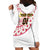 Angola Football Hoodie Dress Go Palancas Negras White Version - Wonder Print Shop