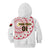 Angola Football Kid Hoodie Go Palancas Negras White Version - Wonder Print Shop