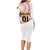 Angola Football Long Sleeve Bodycon Dress Go Palancas Negras White Version - Wonder Print Shop