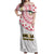 Angola Football Off Shoulder Maxi Dress Go Palancas Negras White Version - Wonder Print Shop