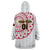 Angola Football Wearable Blanket Hoodie Go Palancas Negras White Version - Wonder Print Shop