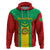 Mauritania Football Zip Hoodie Go Lions of Chinguetti - Wonder Print Shop