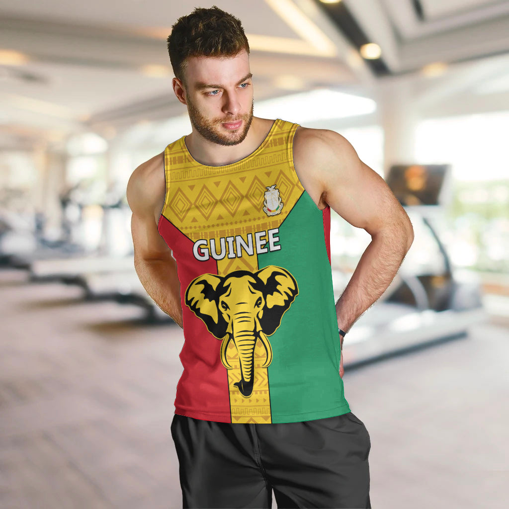 Guinea Football Men Tank Top Come On Syli National - Wonder Print Shop