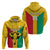 Guinea Football Zip Hoodie Come On Syli National - Wonder Print Shop