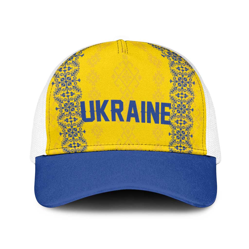 Football 2026 Ukraine Baseball Net Cap Slava Ukraini