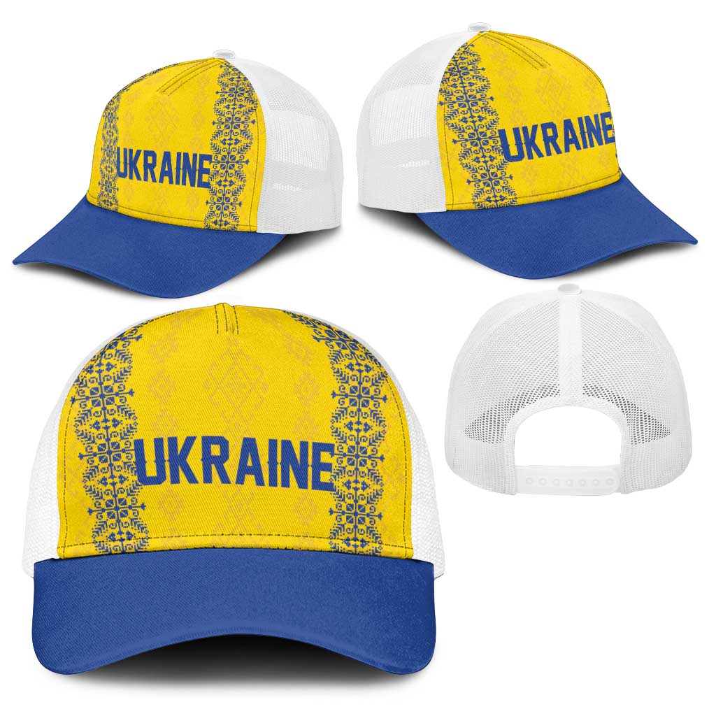 Football 2026 Ukraine Baseball Net Cap Slava Ukraini