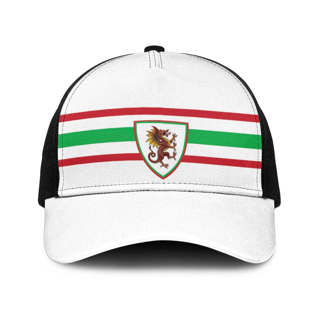 Football 2026 Wales Dragon Baseball Net Cap Cymru Gorau Chwarae Cyd Chwarae