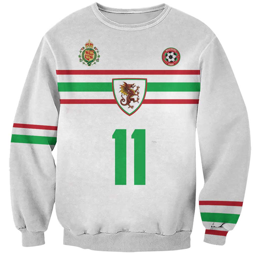 Custom Football 2026 Wales Dragon Sweatshirt Cymru Gorau Chwarae Cyd Chwarae