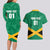 Personalized Jamaica 2024 Couples Matching Long Sleeve Bodycon Dress and Hawaiian Shirt Jumieka Reggae Boyz - Wonder Print Shop