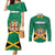 Personalized Jamaica 2024 Couples Matching Mermaid Dress and Long Sleeve Button Shirt Jumieka Reggae Boyz