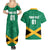 Personalized Jamaica 2024 Couples Matching Summer Maxi Dress and Hawaiian Shirt Jumieka Reggae Boyz - Wonder Print Shop