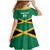 Personalized Jamaica 2024 Family Matching Mermaid Dress and Hawaiian Shirt Jumieka Reggae Boyz - Wonder Print Shop