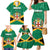 Personalized Jamaica 2024 Family Matching Mermaid Dress and Hawaiian Shirt Jumieka Reggae Boyz - Wonder Print Shop