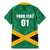 Personalized Jamaica 2024 Family Matching Mermaid Dress and Hawaiian Shirt Jumieka Reggae Boyz - Wonder Print Shop