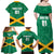 Personalized Jamaica 2024 Family Matching Off Shoulder Maxi Dress and Hawaiian Shirt Jumieka Reggae Boyz - Wonder Print Shop