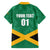 Personalized Jamaica 2024 Family Matching Puletasi and Hawaiian Shirt Jumieka Reggae Boyz - Wonder Print Shop