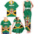 Personalized Jamaica 2024 Family Matching Tank Maxi Dress and Hawaiian Shirt Jumieka Reggae Boyz - Wonder Print Shop