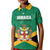 Personalized Jamaica 2024 Kid Polo Shirt Jumieka Reggae Boyz - Wonder Print Shop