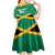 Personalized Jamaica 2024 Kid Short Sleeve Dress Jumieka Reggae Boyz - Wonder Print Shop