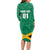 Personalized Jamaica 2024 Long Sleeve Bodycon Dress Jumieka Reggae Boyz - Wonder Print Shop