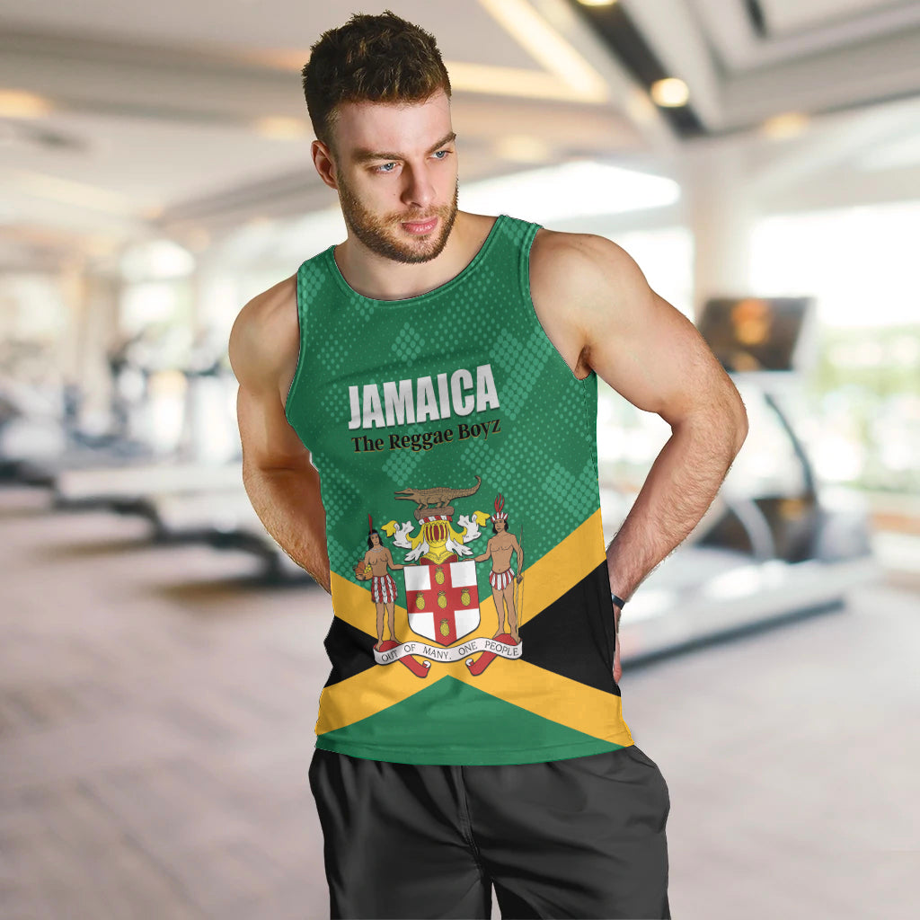 Personalized Jamaica 2024 Men Tank Top Jumieka Reggae Boyz