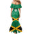 Personalized Jamaica 2024 Mermaid Dress Jumieka Reggae Boyz - Wonder Print Shop