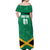 Personalized Jamaica 2024 Off Shoulder Maxi Dress Jumieka Reggae Boyz - Wonder Print Shop