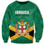 Personalized Jamaica 2024 Sweatshirt Jumieka Reggae Boyz