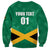 Personalized Jamaica 2024 Sweatshirt Jumieka Reggae Boyz