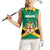 Personalized Jamaica 2024 Women Sleeveless Polo Shirt Jumieka Reggae Boyz