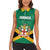 Personalized Jamaica 2024 Women Sleeveless Polo Shirt Jumieka Reggae Boyz