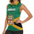 Personalized Jamaica 2024 Women Sleeveless Polo Shirt Jumieka Reggae Boyz