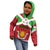 Personalized Burundi Kid Hoodie Coat Of Arms African Pattern - Wonder Print Shop