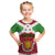 Personalized Burundi Kid T Shirt Coat Of Arms African Pattern - Wonder Print Shop