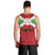 Personalized Burundi Men Tank Top Coat Of Arms African Pattern - Wonder Print Shop