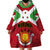 Personalized Burundi Wearable Blanket Hoodie Coat Of Arms African Pattern - Wonder Print Shop