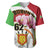 Personalized Burundi Independence Day Baseball Jersey Coat Of Arms Bujumbura Flower - Wonder Print Shop