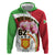 Personalized Burundi Independence Day Hoodie Coat Of Arms Bujumbura Flower - Wonder Print Shop