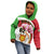 Personalized Burundi Independence Day Kid Hoodie Coat Of Arms Bujumbura Flower - Wonder Print Shop