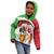 Personalized Burundi Independence Day Kid Hoodie Coat Of Arms Bujumbura Flower - Wonder Print Shop