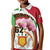 Personalized Burundi Independence Day Kid Polo Shirt Coat Of Arms Bujumbura Flower - Wonder Print Shop