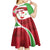 Personalized Burundi Independence Day Kid Short Sleeve Dress Coat Of Arms Bujumbura Flower - Wonder Print Shop